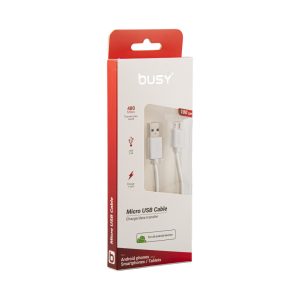 Micro USB kabl 1m PVC 50694
