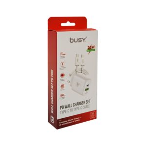 USB Punjac (PD sa kablom tip C) Busy 50785