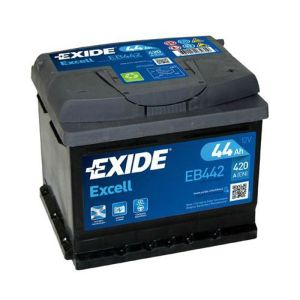 EXIDE Akumulator 12V 44Ah 420A EXCELL desno+