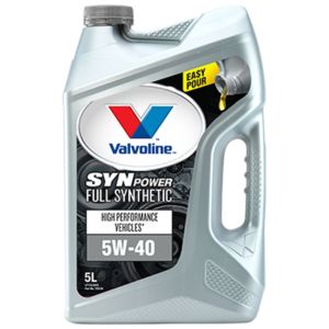 VALVOLINE SYNPOWER Motorno ulje 5W40 5L