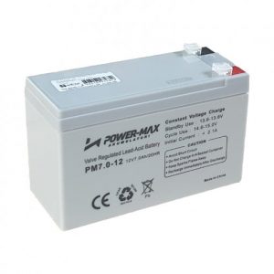 Baterija Power-Max PM7-12, AGM, 12V, 7Ah
