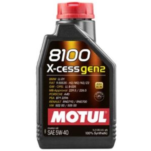 MOTUL 8100 X-CLEAN GEN 2 5W40 1L