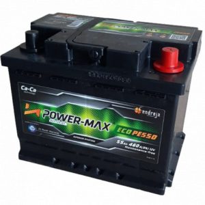 Power Max Eco PE550 12V 55Ah D+