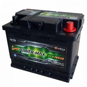 Power Max Eco PE620 12V 62Ah D+