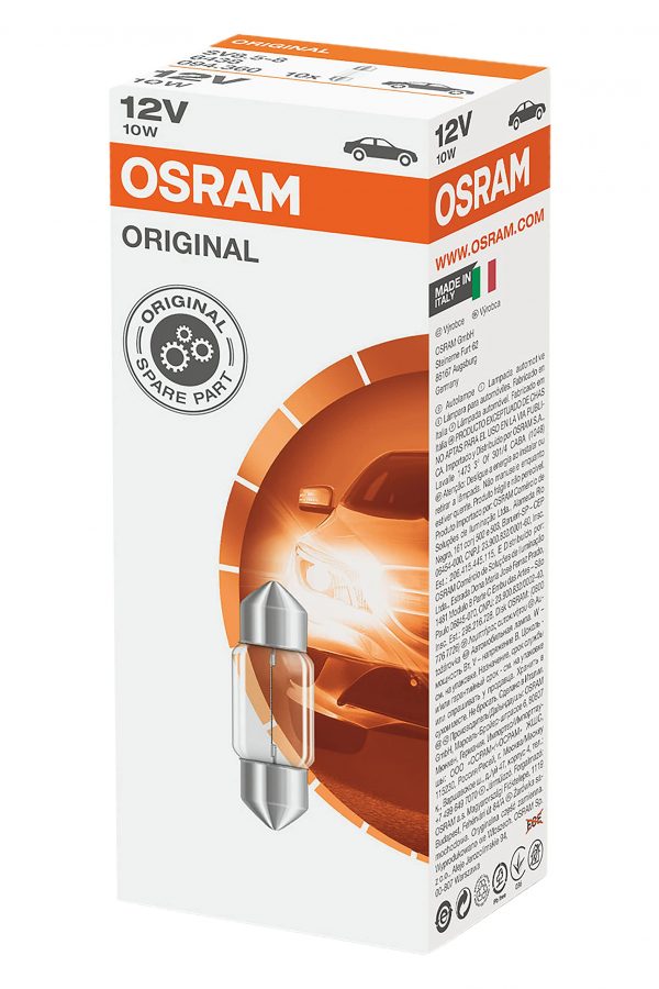 SIJALICA 12V 10W 31 SULF OSRAM