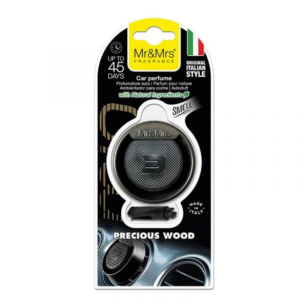 MIO ROUND BLACK PRECIOUS WOOD - 297831