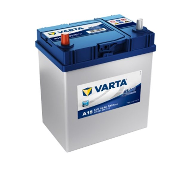 VARTA Akumulator 12V 40Ah 330A BLUE DYNAMIC levo+ uske kleme azija