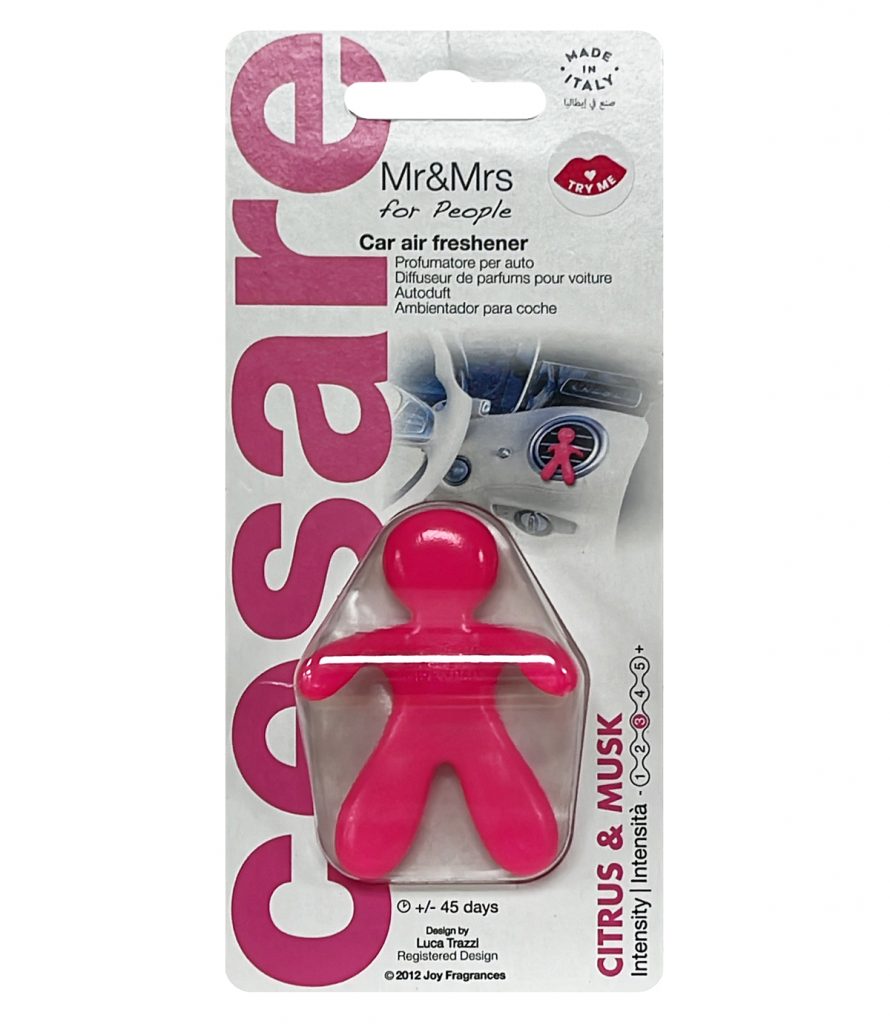 CESARE Air Freshener - FUXIA - CITRUS & MUSK 331238