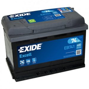 Akumulator Exide Excell EB741 12V 74Ah L+