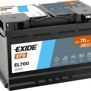 Akumulator Exide Start&Stop EFB EL700 12V 70Ah