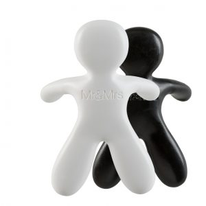 CESARE SET/2 PCS WHITE & BLACK - 298071