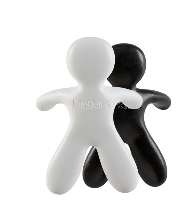 CESARE SET/2 PCS WHITE & BLACK - 298071
