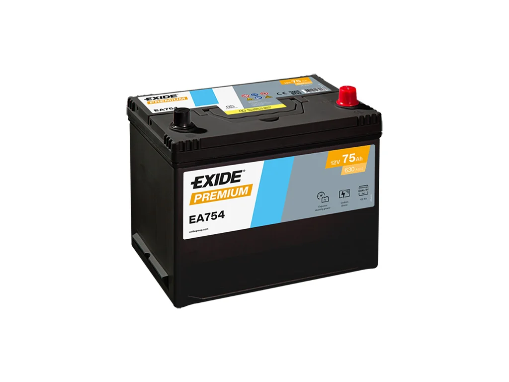 Exide Premium EA754 12V 75Ah