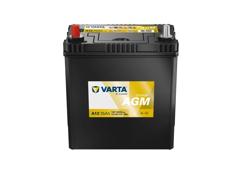 AKUMULATOR 12V-35AH L+ A12 VARTA DYNAMIC AGM