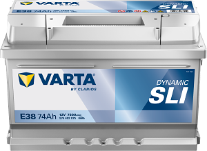 AKUMULATOR 12V-74AH D+ E38 VARTA DYNAMIC SLI