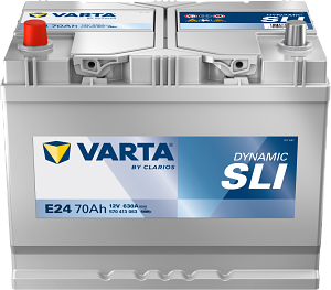 AKUMULATOR 12V-70AH L+ ASIA E24 VARTA DYNAMIC SLI